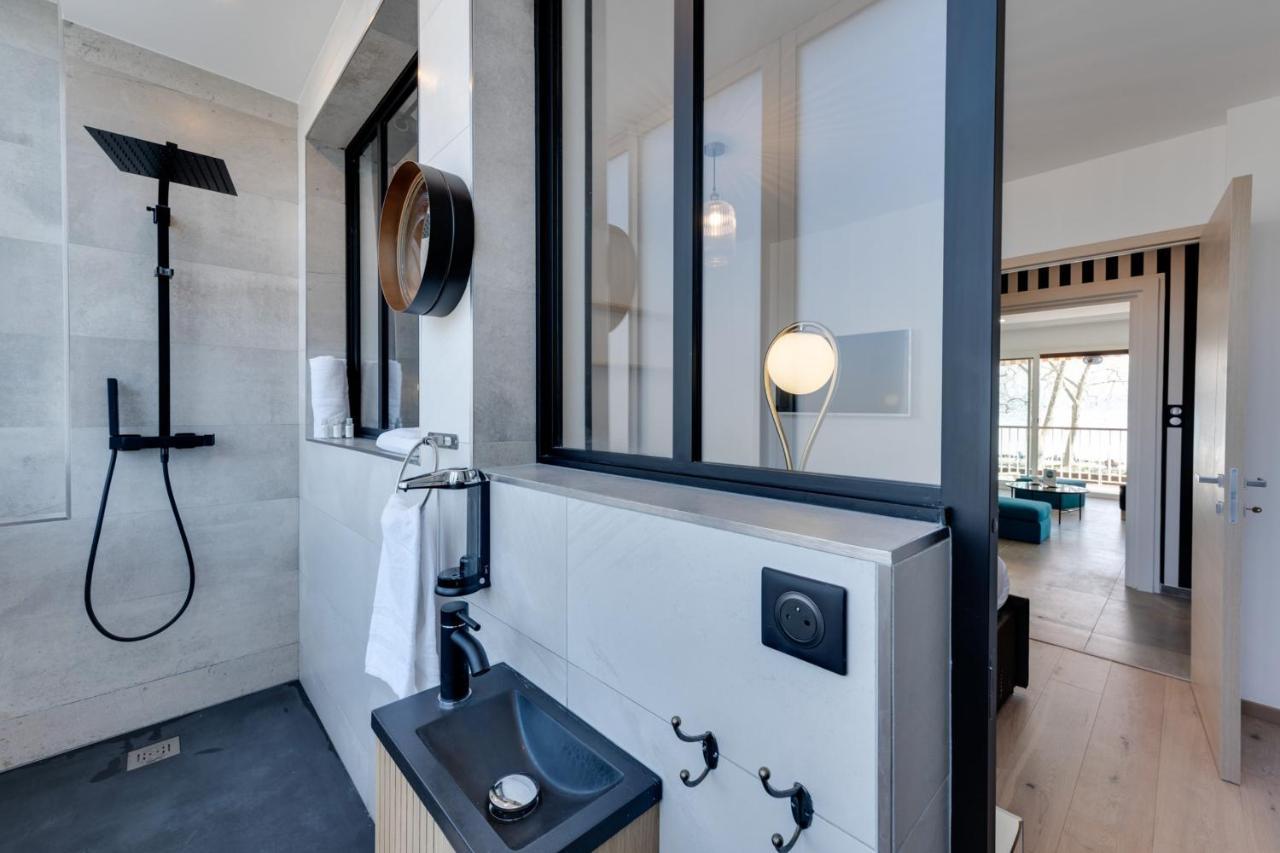 Swan Lake - Design Apartment Facing Lake 阿讷西 外观 照片