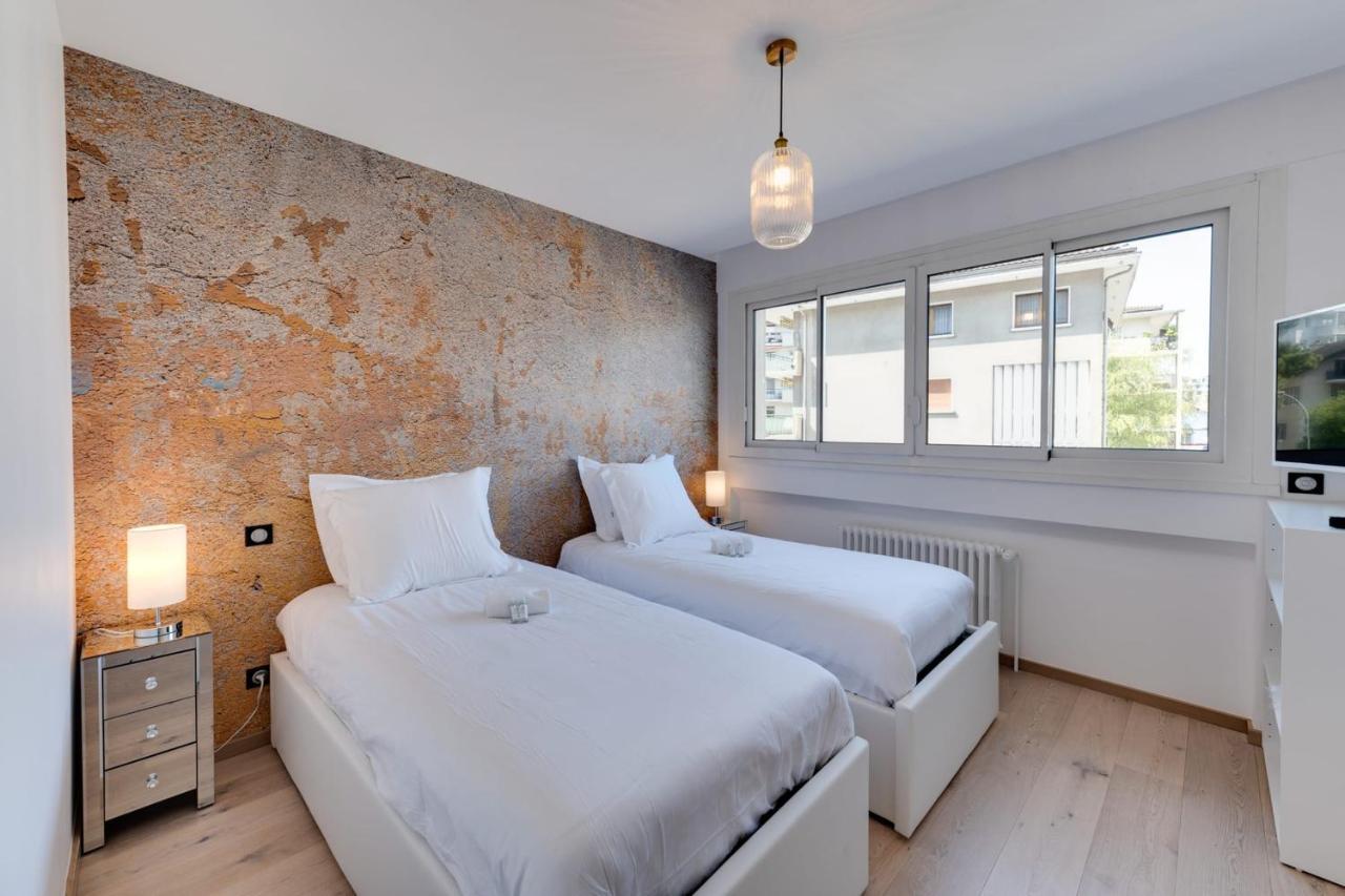 Swan Lake - Design Apartment Facing Lake 阿讷西 外观 照片